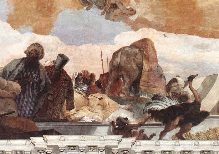 Giovanni Battista Tiepolo Apollo and the Continents oil painting image